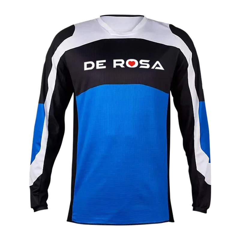 Mountain Biking Long Sleeve Shirt - De Rosa cycling jersey, mountain bike