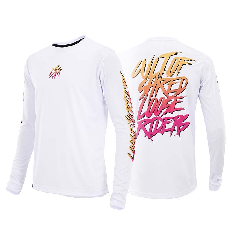 Mountain Biking Long Sleeve Shirt - 2023 Loose Rider Mens Long Sleeve