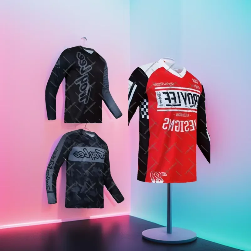 Mountain Biking Long Sleeve Shirt - T L D Summer Mountain Bike