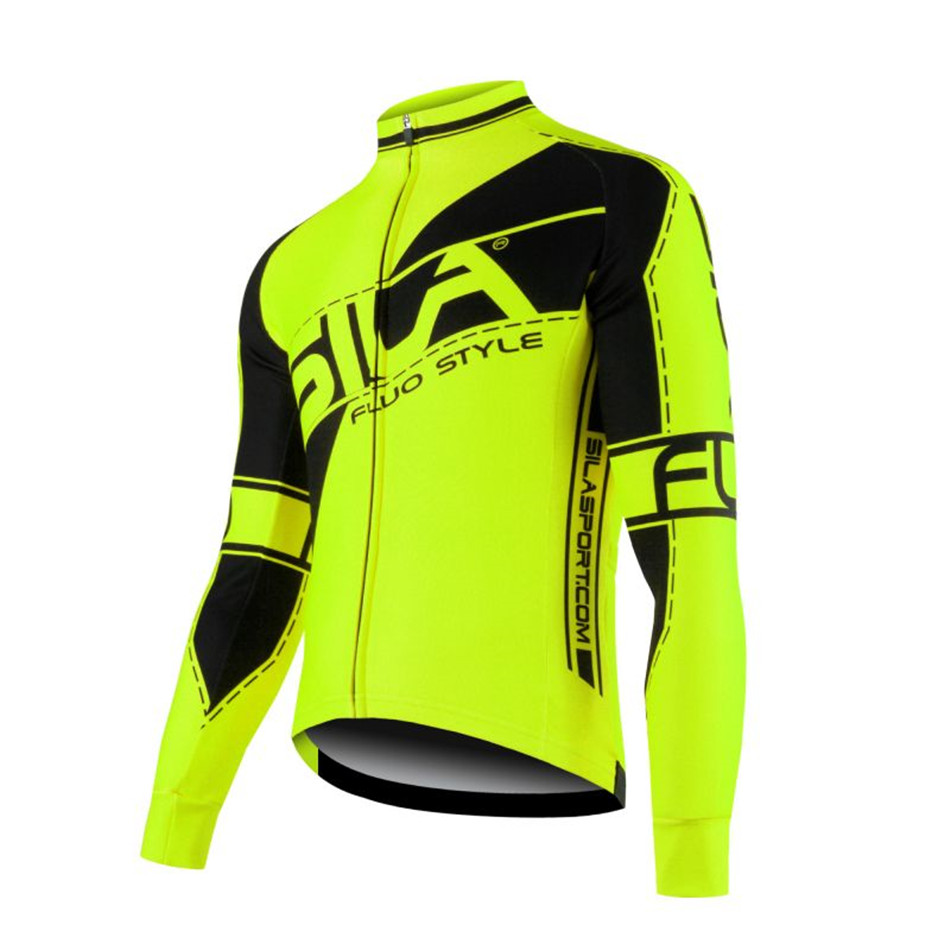 Mountain Biking Long Sleeve Shirt - Sila Usa Men's Bike Outdoor Sports