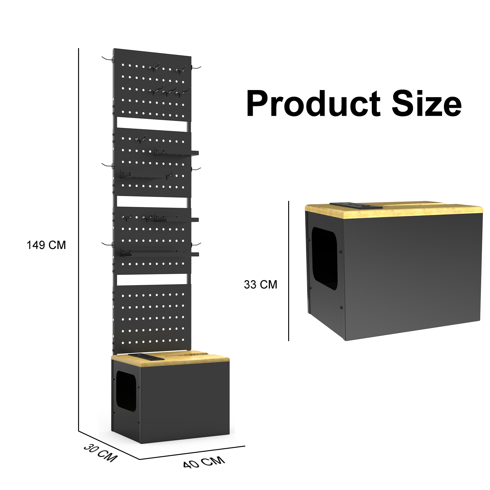 Mountain Biking Uk - Bike Parking Rack Storage Box Vertical