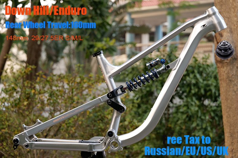 Mountain Biking Uk - Soft Tail Bike Frame Aluminum Alloy