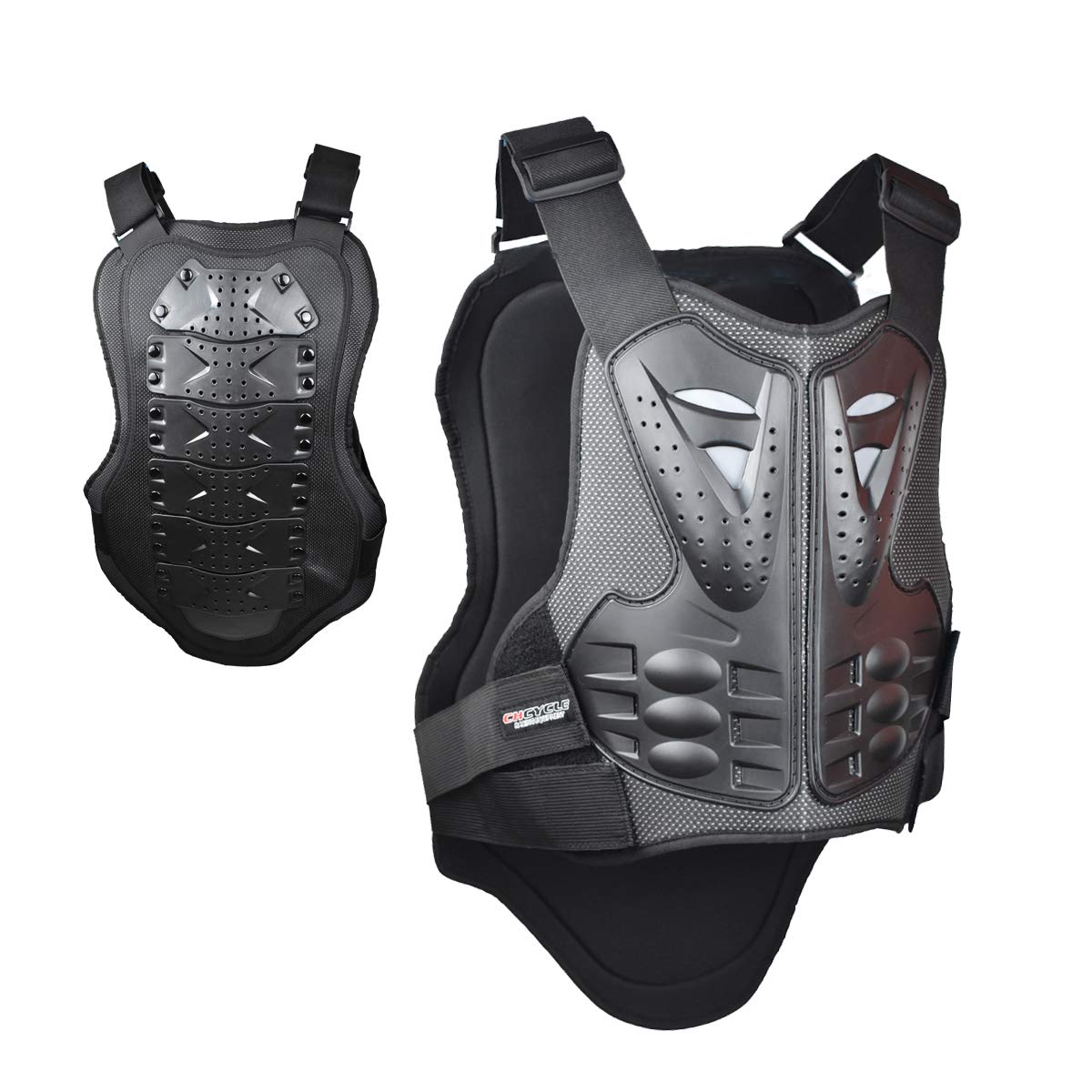 Mountain Biking Chest Protector - Motorcycle Vest Armor Protection Riding Chest