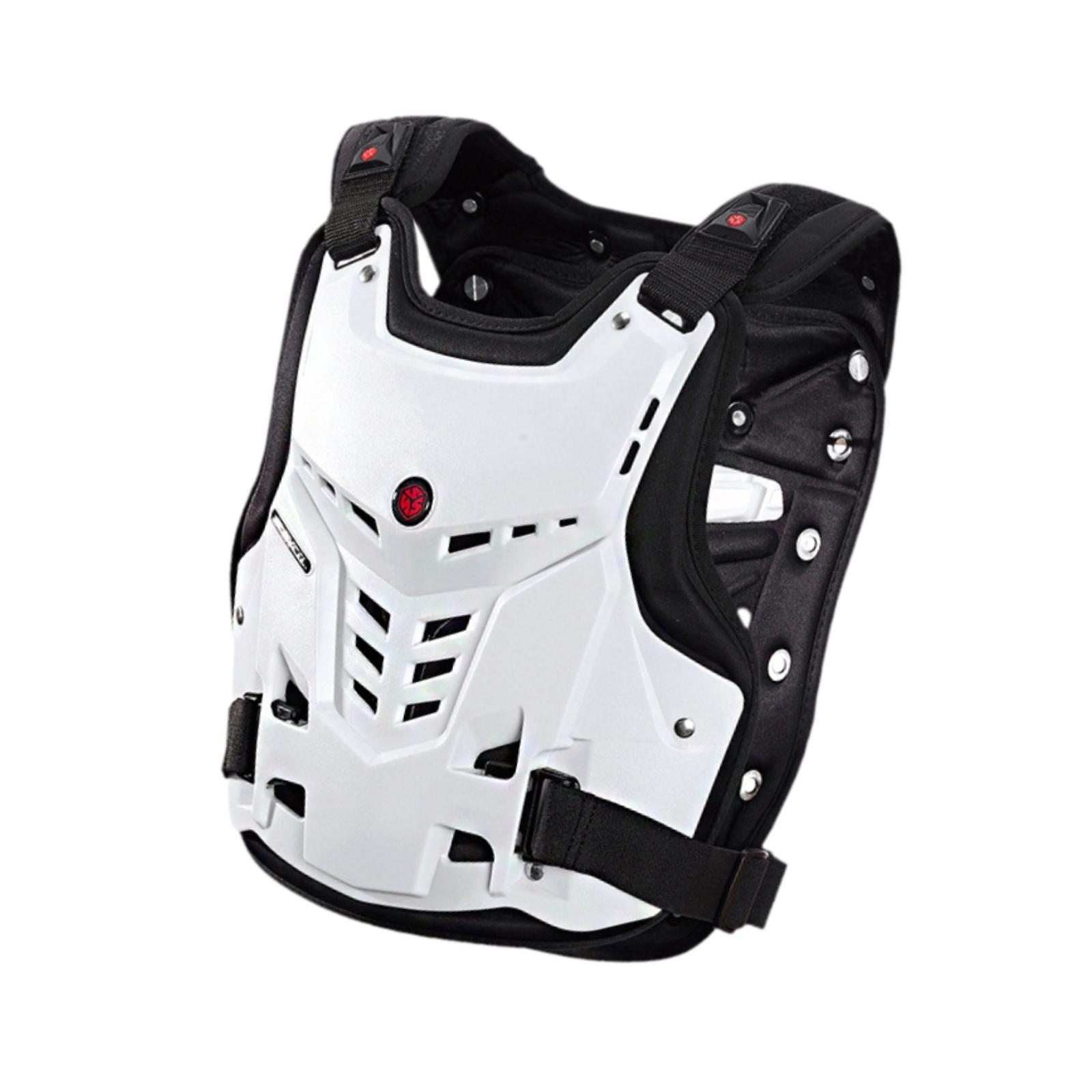 Mountain Biking Chest Protector - Chest Protector Motocross Gear Adjustable Adults