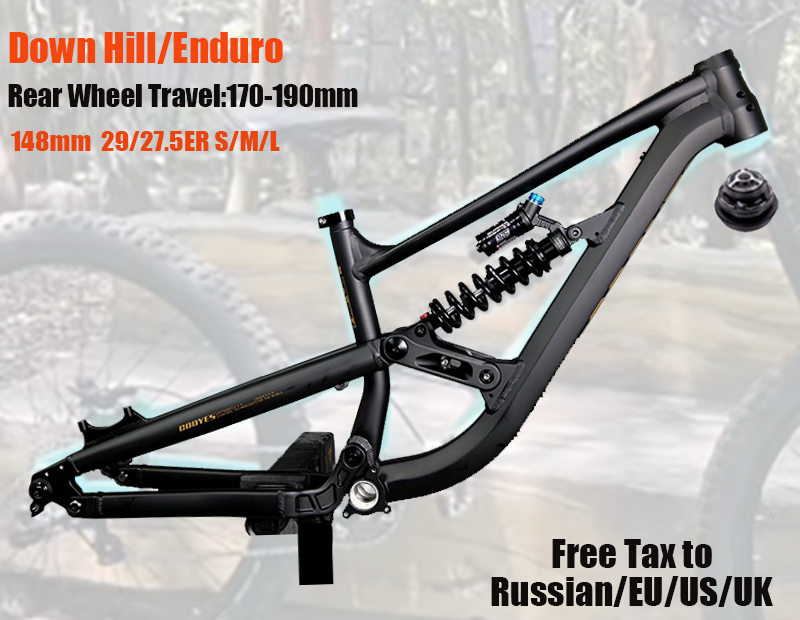 Full Suspension Frame Enduro A - Mountain Biking Uk ulasan dan harga