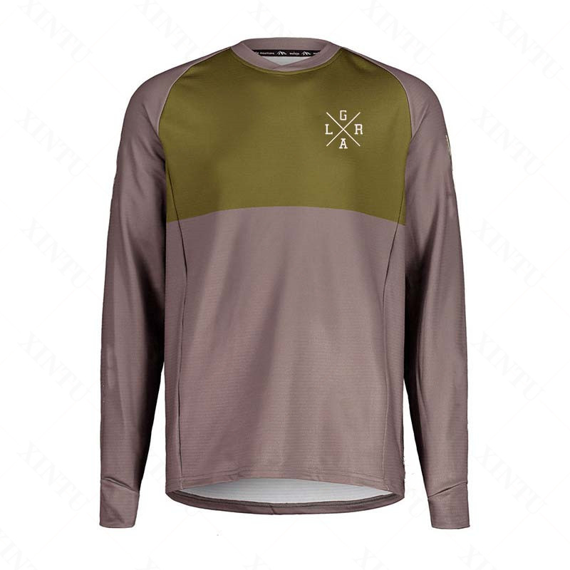 Men's Motorcycle Lrga Jersey M - Mountain Biking Long Sleeve Shirt ulasan dan harga