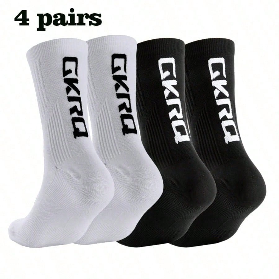 4 Pairs of New Style Cycling S - Mountain Biking Socks ulasan dan harga