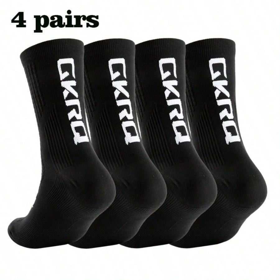 4 Pairs of New Style Cycling S - Mountain Biking Socks ulasan dan harga