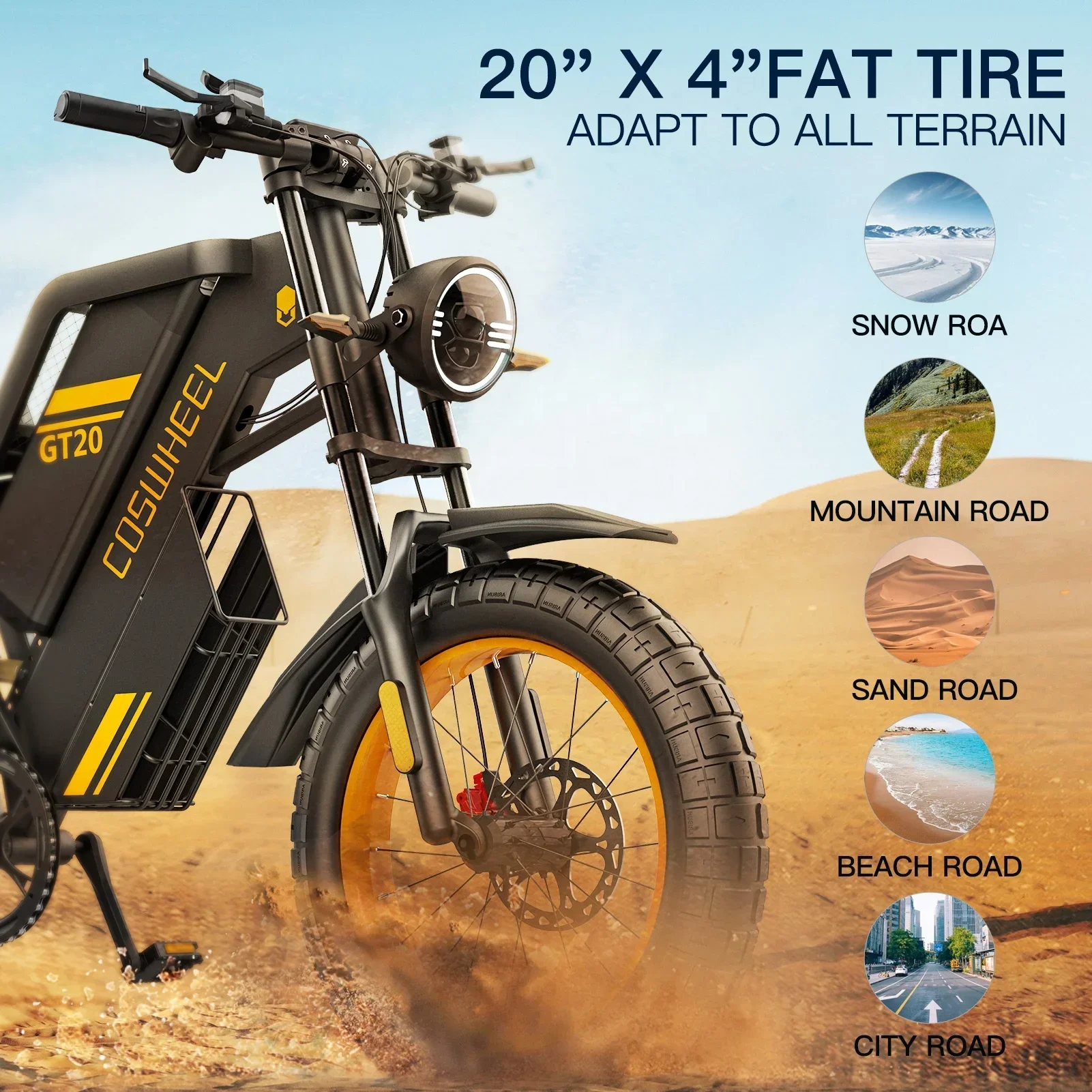 Coswheel GT20 High Speed Adult - Mountain Biking Uk ulasan dan harga