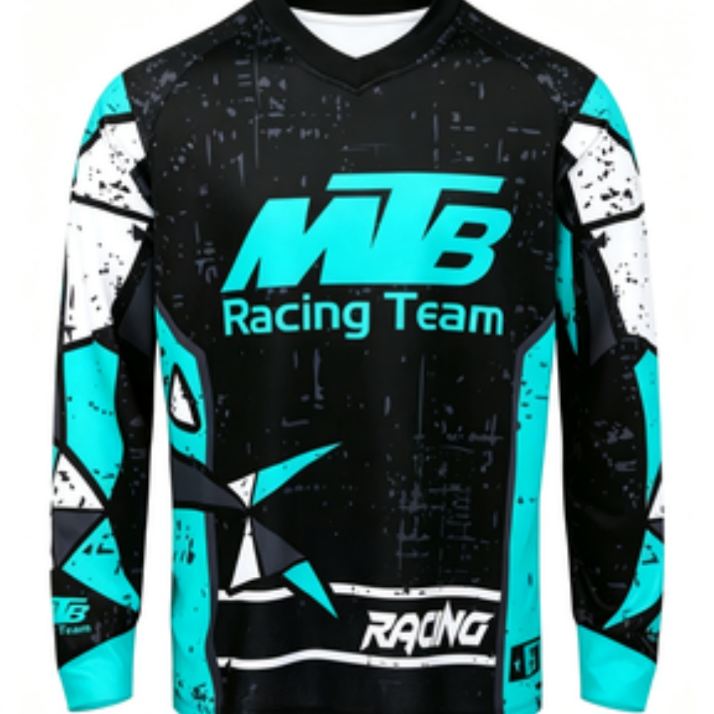 Team Long-sleeve Sports Shirt  - Mountain Biking Long Sleeve Shirt ulasan dan harga