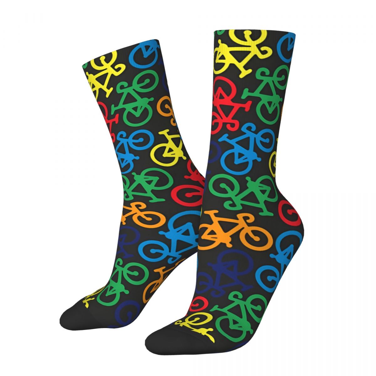 Rainbow Multiple Bikes Crazy M - Mountain Biking Socks ulasan dan harga