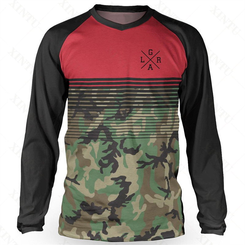 Loose Rider Men's Jersey DH Mo - Mountain Biking Long Sleeve Shirt ulasan dan harga