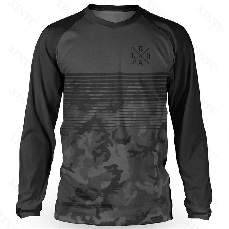 Loose Rider Men's Jersey DH Mo - Mountain Biking Long Sleeve Shirt ulasan dan harga