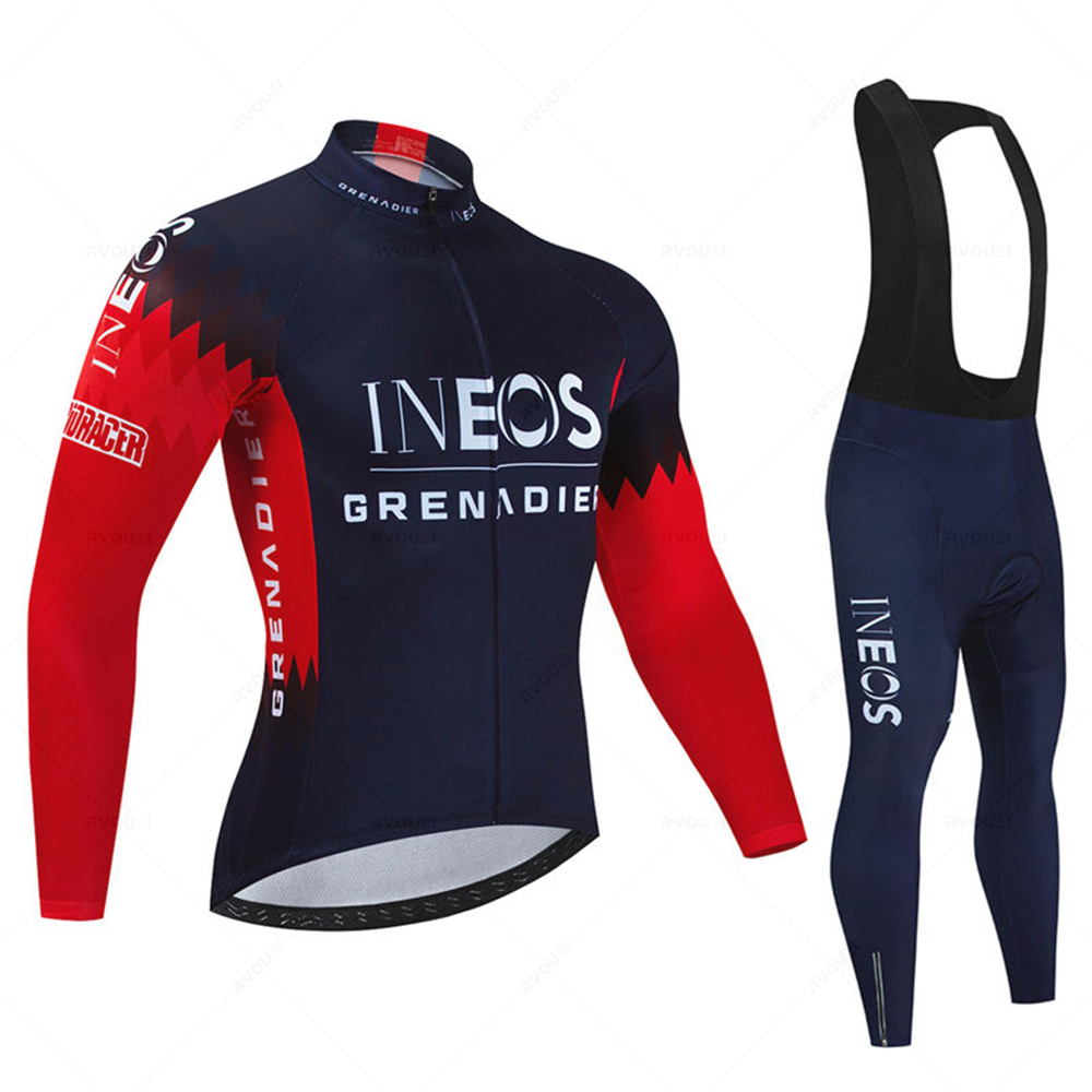 Ineos Team Men Spring Sport Cy - Mountain Biking Long Sleeve Shirt ulasan dan harga