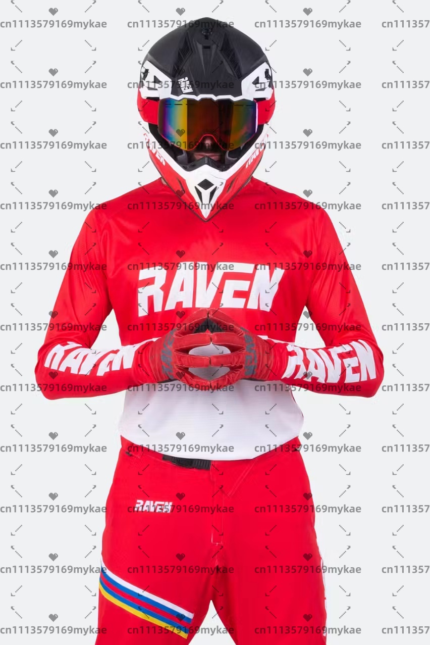 Men's Raven Jersey DH Motorcyc - Mountain Biking Long Sleeve Shirt ulasan dan harga